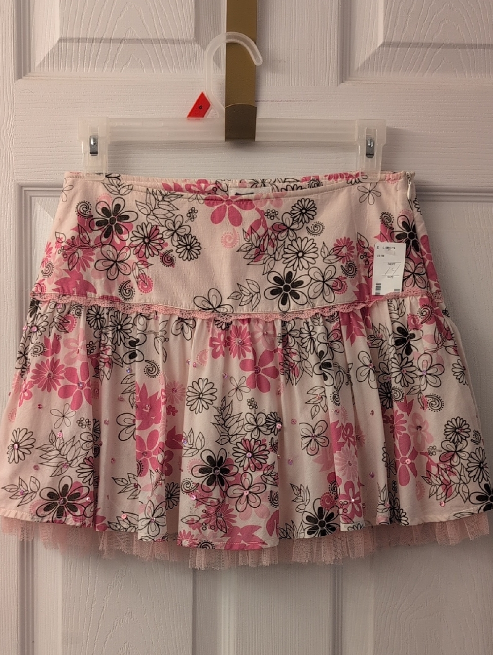 NWT Y2K Sequined Mini Skirt